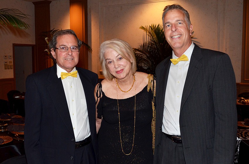 Sam and Norma Savin with Bret Duval