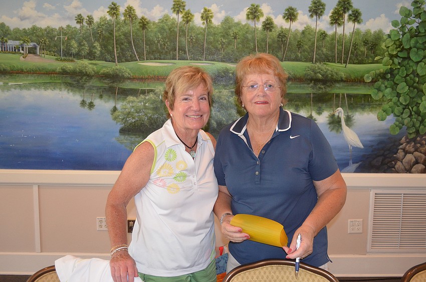 Membership Coordinator Jan Van Iten and Score Keeper Margaret Lachmann