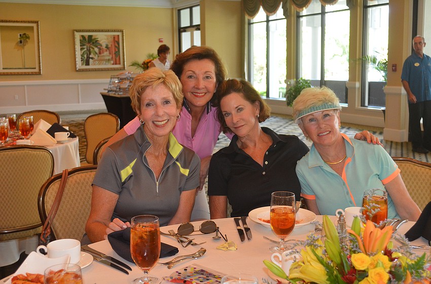 Stephanie Anzel, Tina Skestos, Weezie Stewart and Linda Weber