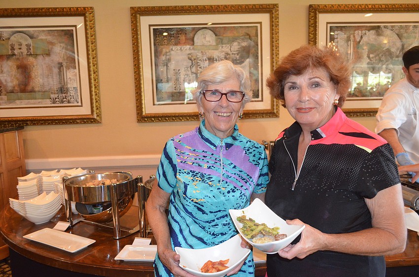 Sylva Langton and Carol Scarbrough