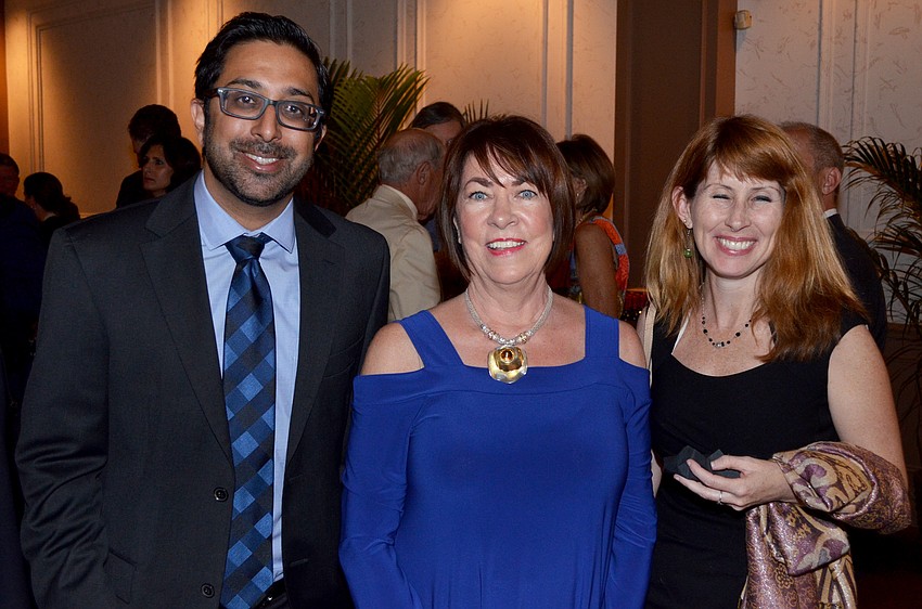 Vikaas Sohal, Kathy Maybee and Carrie Bearden