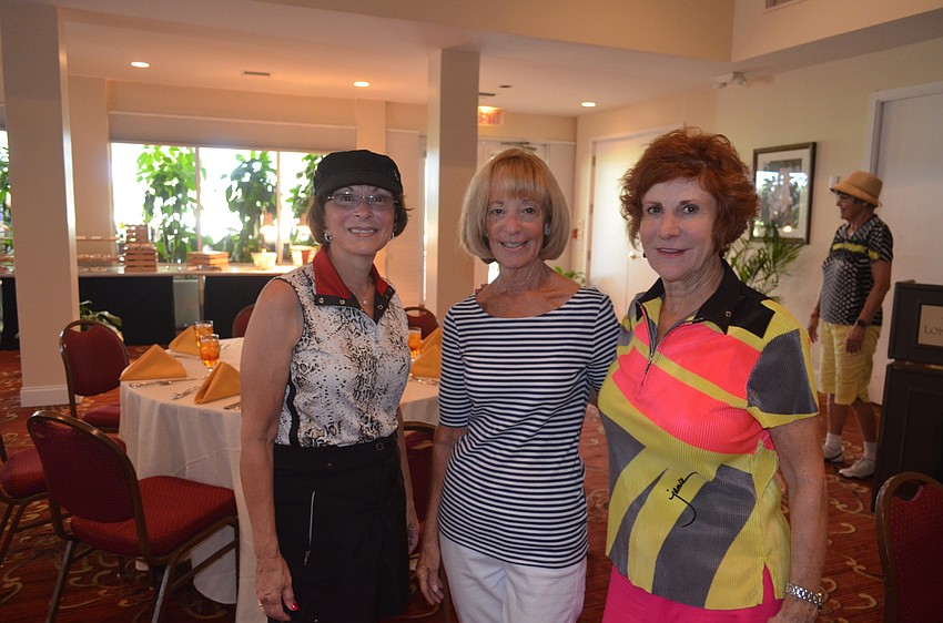 Betty Goree, Barbara Kuzmich and Debbie Rand