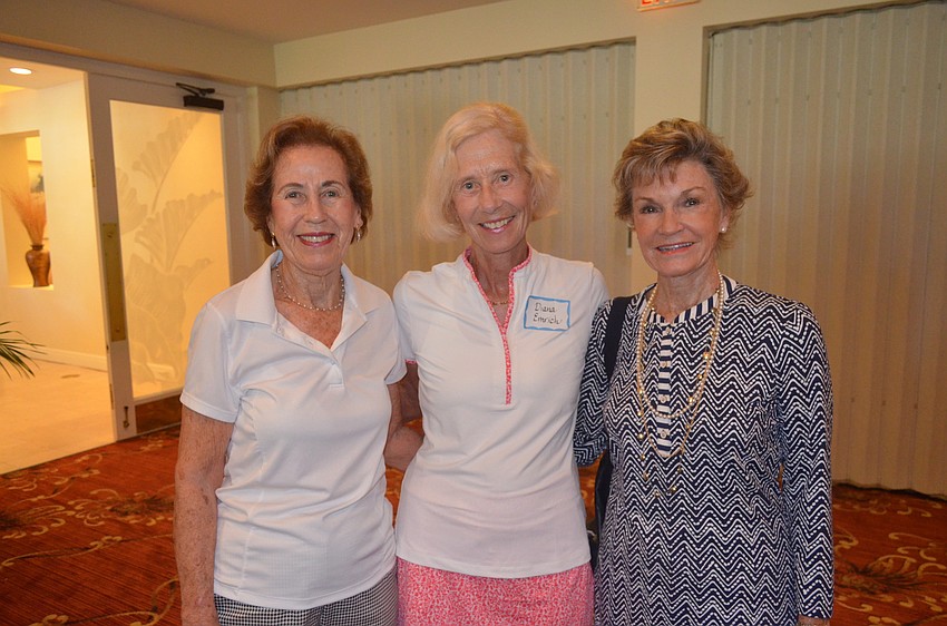 Betty Levi, Diana Emrich and Pat Anderson