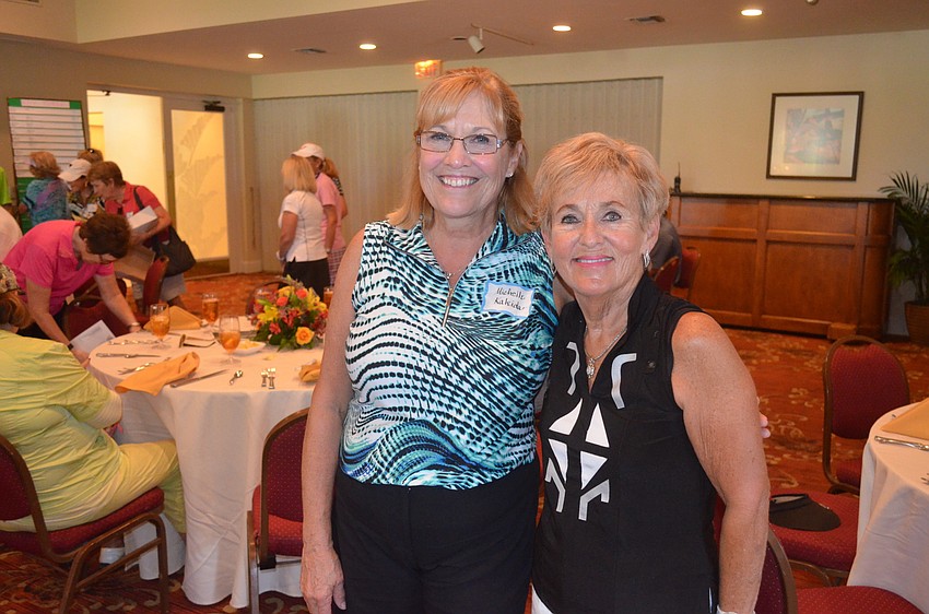 Michelle Kaleida and Bunny Skirboll