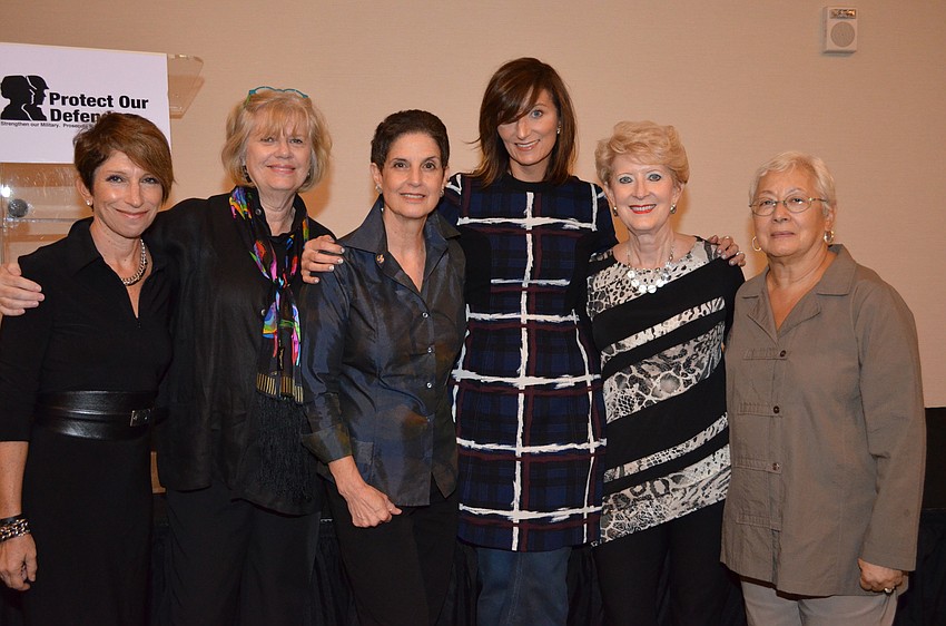The event organizing committee Felice Schulaner, Terry Brackett, Nancy Parrish, Heather Dunhill, Christine Jennings and Claudia Swan.