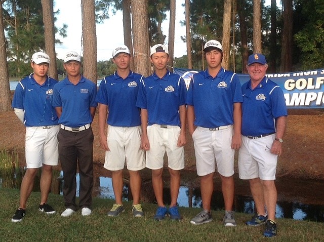 The Sarasota Christian boys golf team finished fourth at the Class 1A state tournament Oct. 27 and Oct. 28.