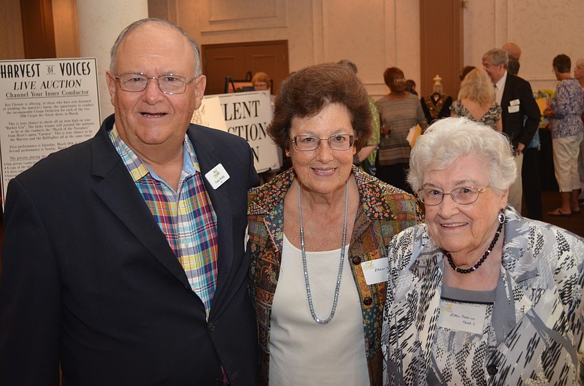 Frank and Eleanor Roxby and Eileen Palermo