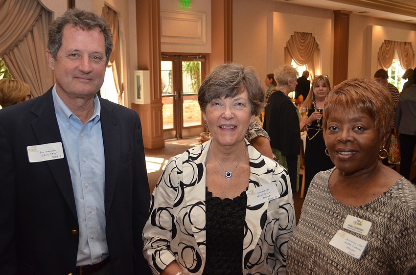 Ben Hatcher, Karen Olson and Aida Coleman