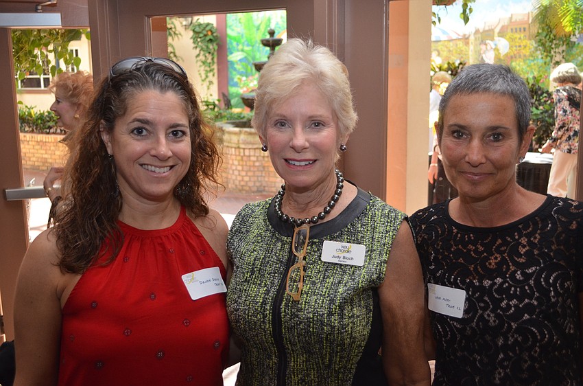 Danielle Beatt, Judy Bloch and Nelle Miller