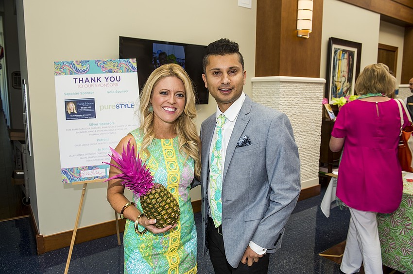 Elizabeth Reuth and Pardip Ram