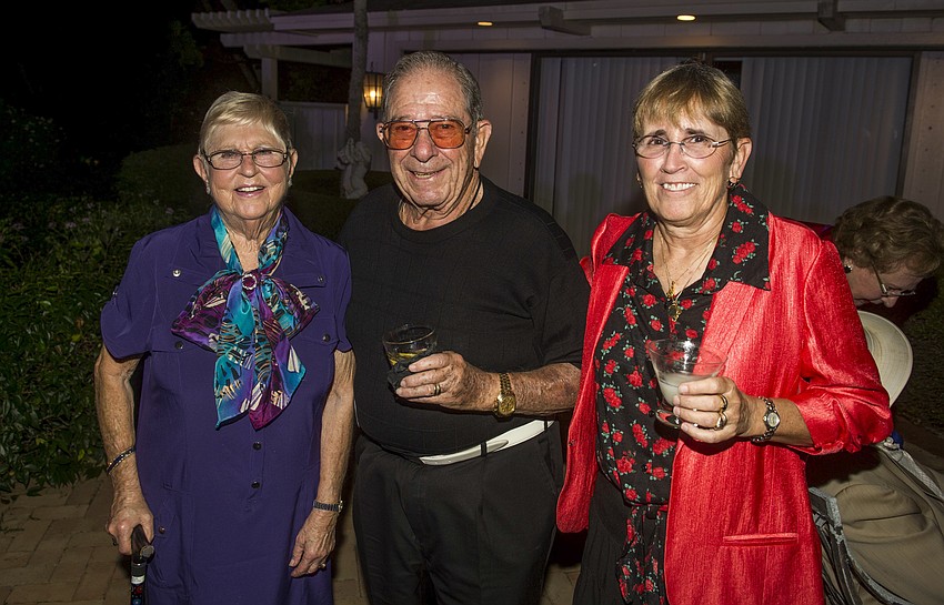 Margot and Warren Coville with daughter Betsy Coville