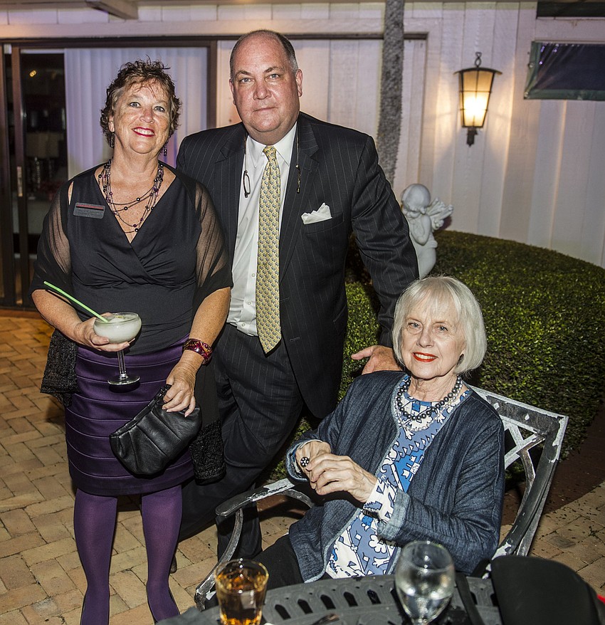 Molly Maginn, Brad Goddard and Carol Phillips