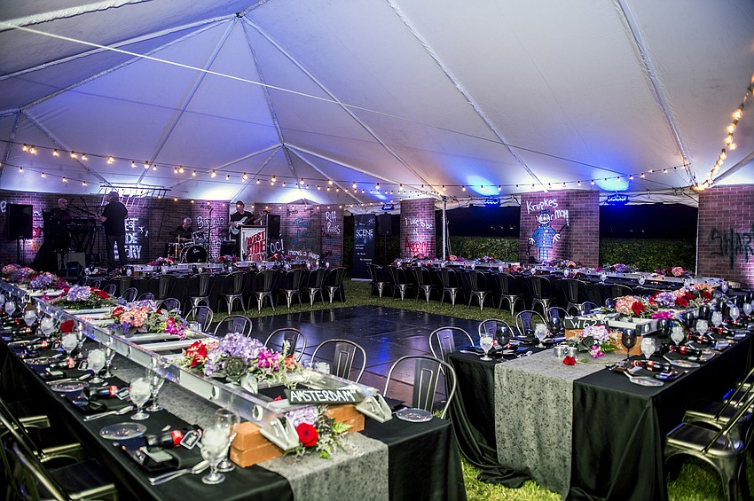 Fantastic event decor by Laura Wood with Florals by Becki Creighton and Flowers by Fudgie