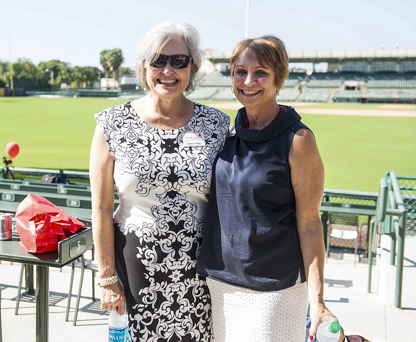 Ginger Fudge and Joan Leonard