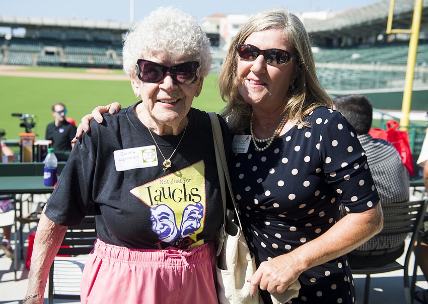 Dorothy Lagerstrom and Cindy Winning