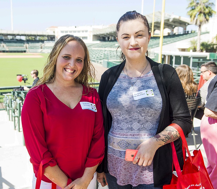 Stephanie Simmons and Aubrey McMichael