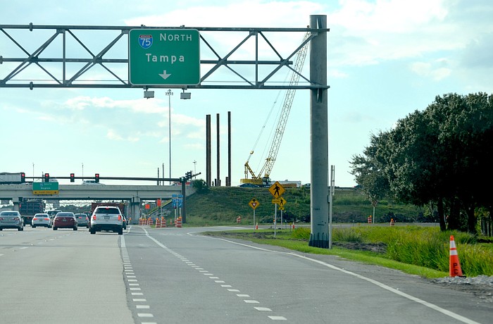By mid-December a temporary bridge will be in place to help traffic cross University Parkway.