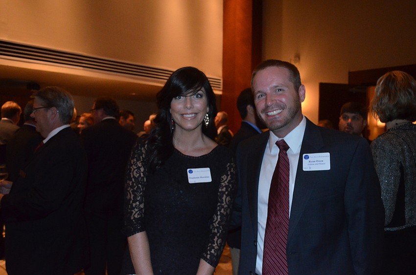 Stephanie Hawkins and Ryan Owen