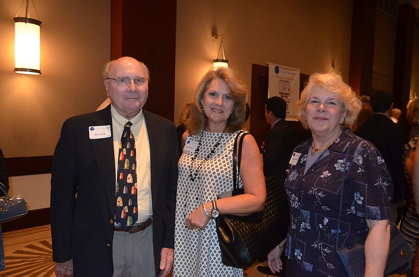 Dan Harle, Rita Faulkner and Barbara Harle