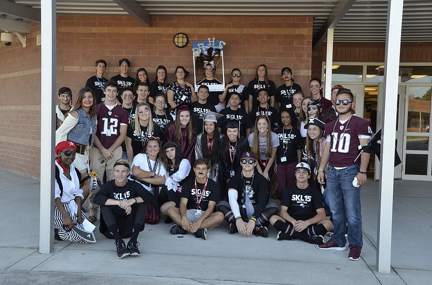 The Student Government Association organized the schedule of dress-up days and events for homecoming. This year's theme was medieval: Saturday Knight Live.
