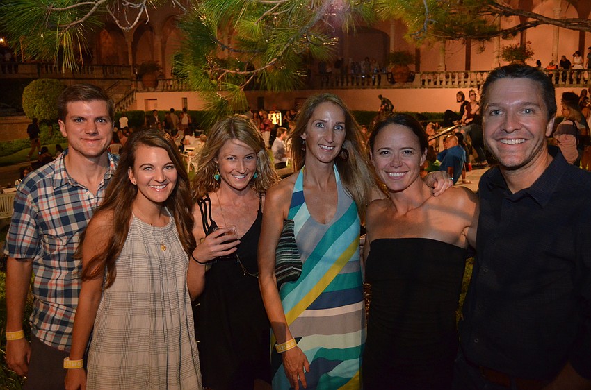 Brian Gudroz, Mary Guidroz, Becca Crawford, Danielle Bernier, Rebecca Schopfer and Scott Randell