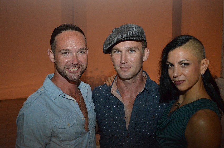 James Buchanan, Lee James Kirk and Marina Luna