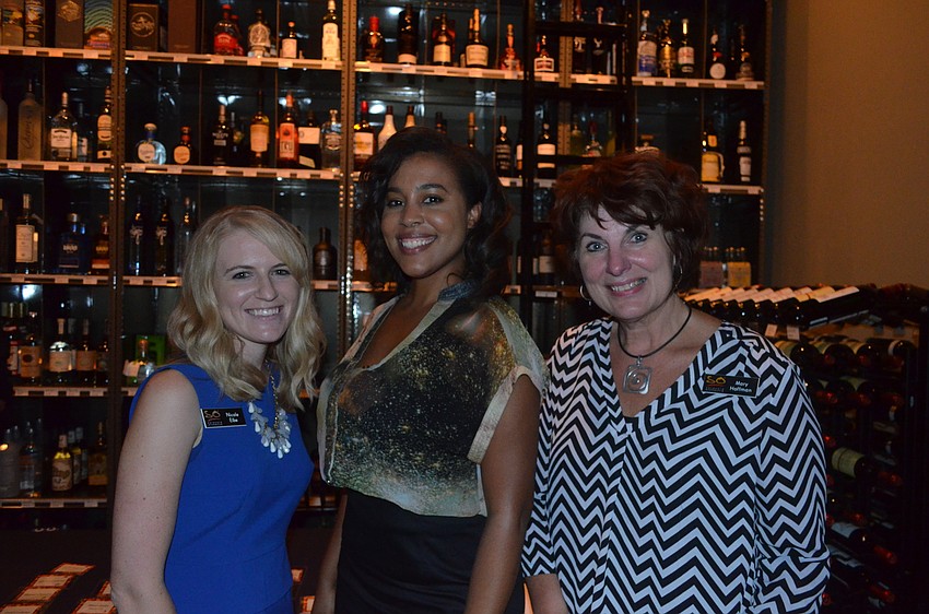 Nicole Eibe, director of engagement for annual fundraising, Donor Engagement Coordinator Lauren Joseph and Mary Hoffman, director of engagement for individual and special events