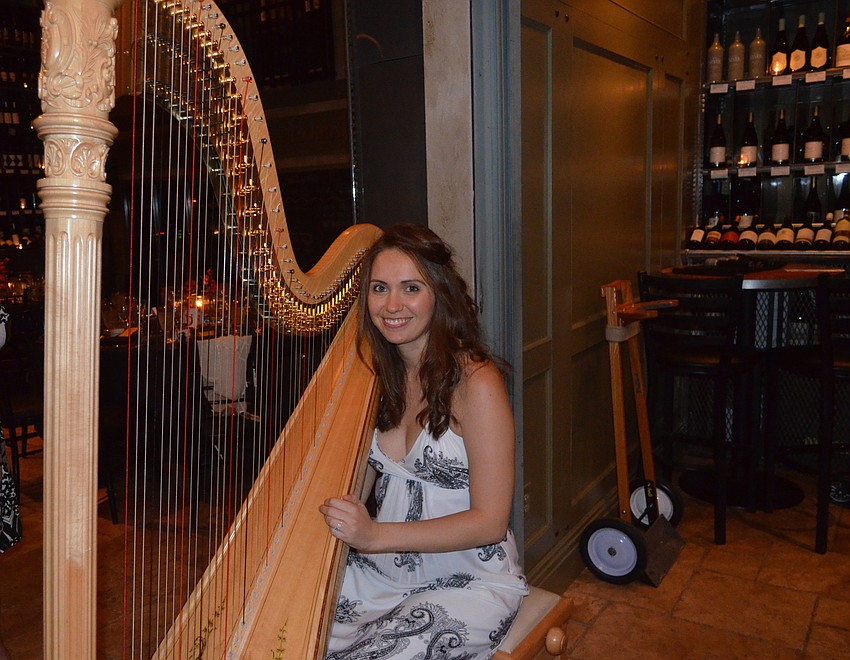 Harpist Cheryl Losey Feder