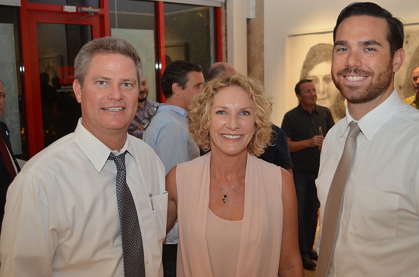 Paul and Jenni Hudson and Brendan McQuaid