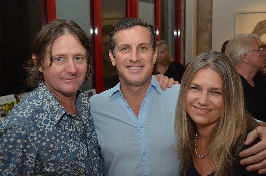 Tom Stephens, Joseph Arnegger and Beth Noble