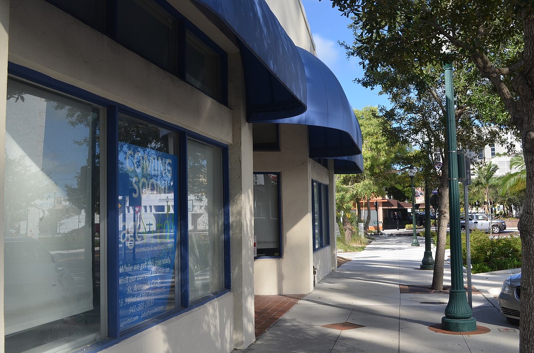 Age Vital Pharmacy will soon take over the former Southeastern Guide Dogs space at 1618 Main St.