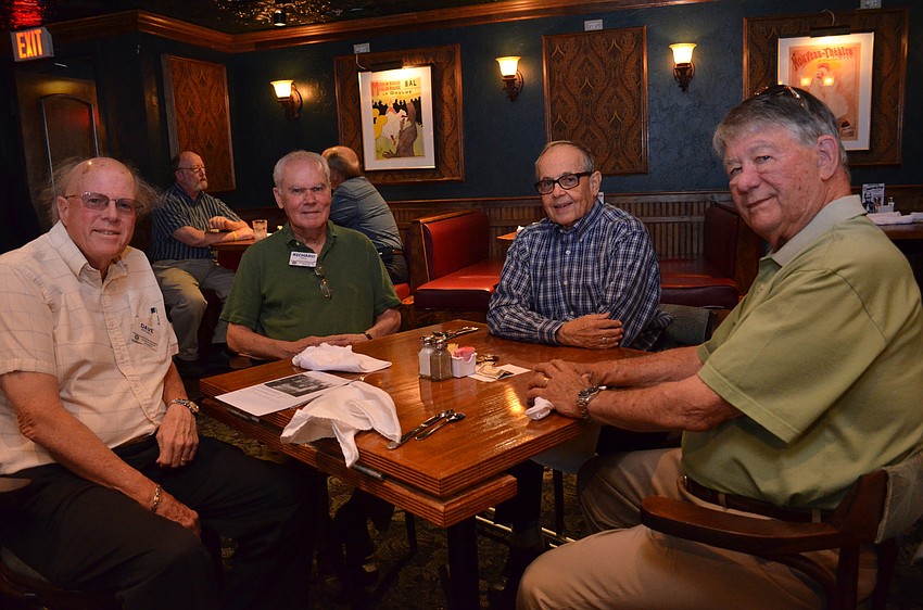 Dave Mitchell, Richard Field, Wells Purmort and Mike Clarke