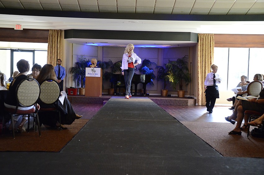 Melodie Dickerson shows off her Americana outfit.