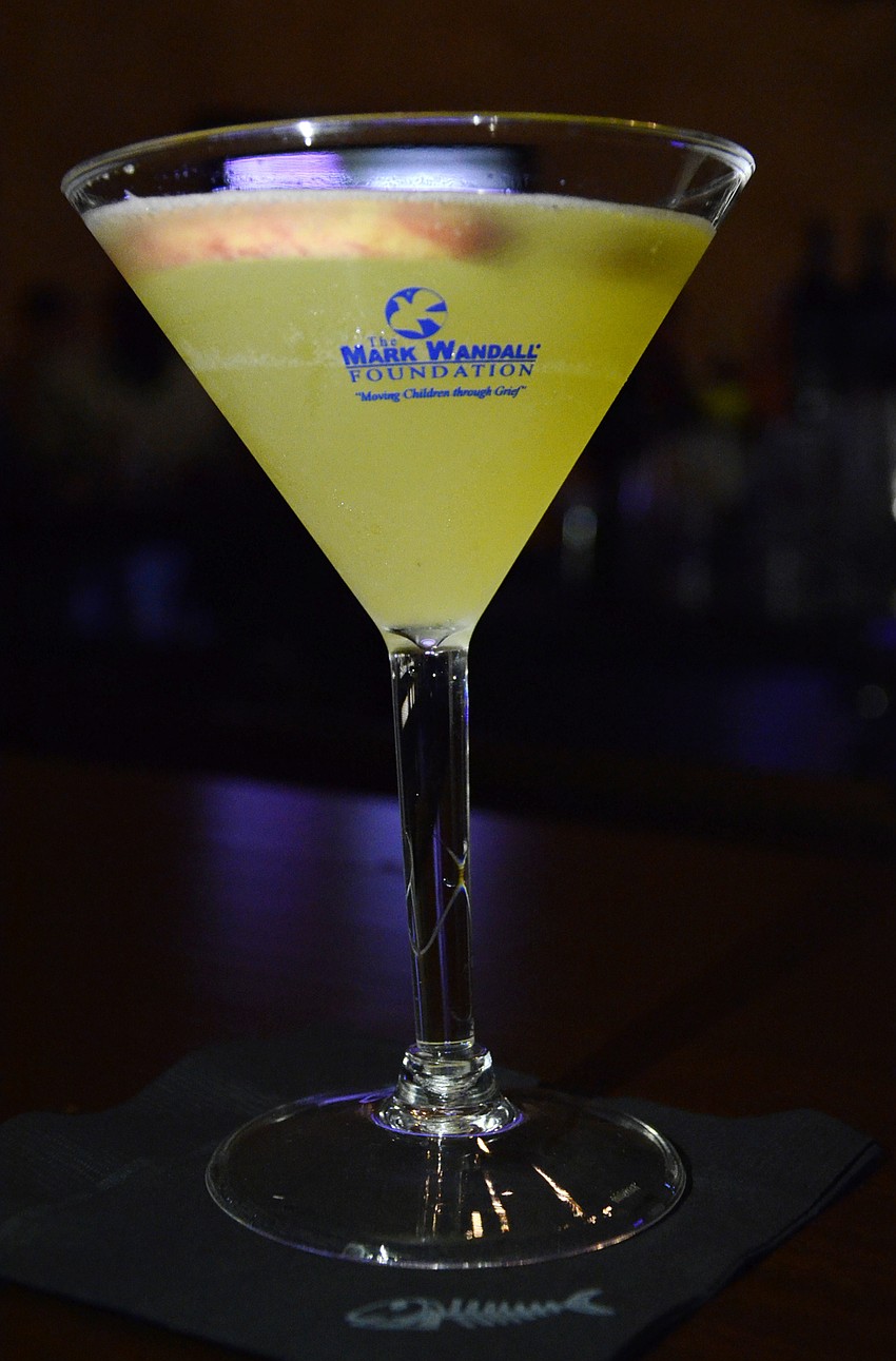 Guests could purchase Bonefish Grill's signature seasonal apple martini, the proceeds of which were given to the Wandall Foundation.