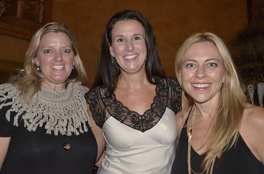 Diana Rutland, Angela Salvatori and Jennifer Wilson of Bradenton