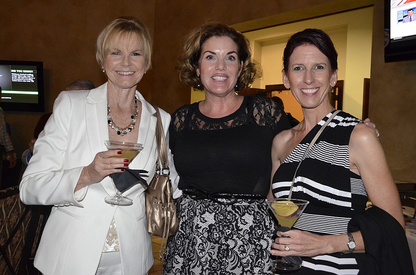 Tamara Vaughn of Punta Gorda, Kim Miele of Bradenton and Nancy Ng of Palmer Ranch