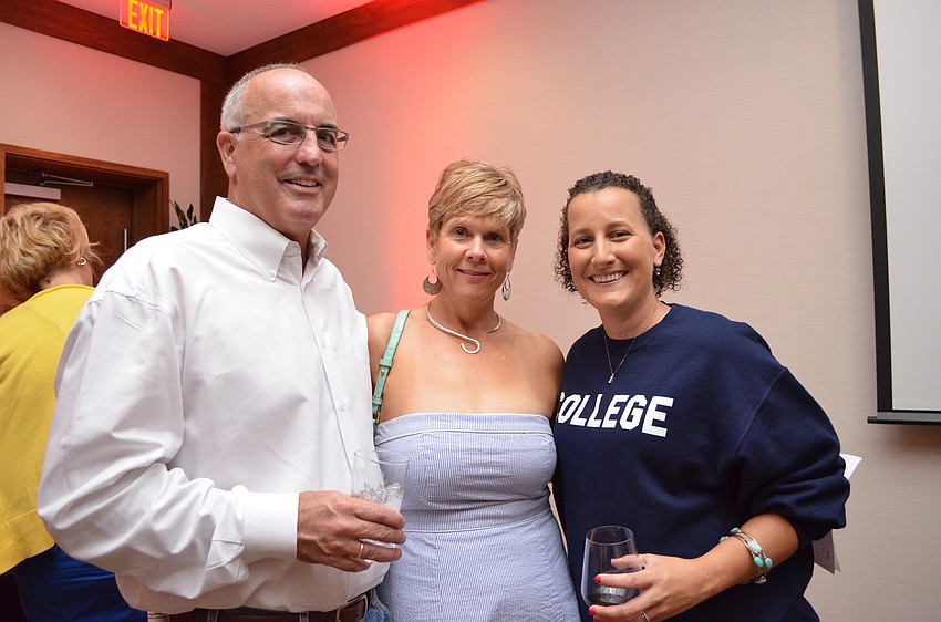 Roger and Rachel Bowman with Katie Arckey