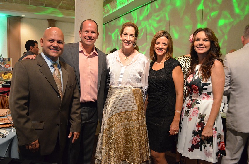 Javier Rojas, Corey Byzewski, Cindy Mihevic, Ruth Rojas and Bridgett Byzewski