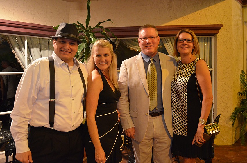 Jeff and Kathleen Troiano with Barry and Amy Shuck