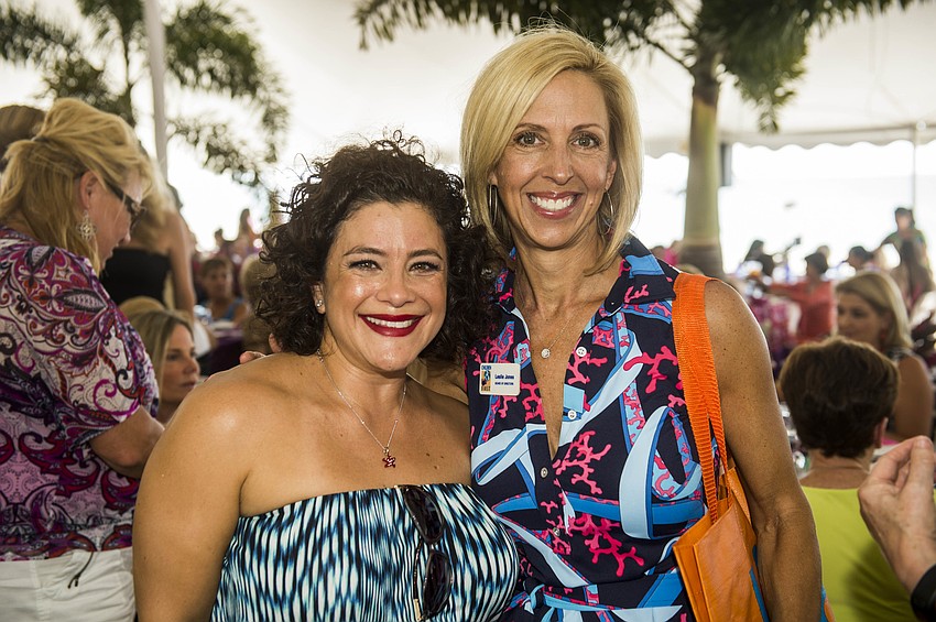 Vanessa Opstal and Leslie Turner