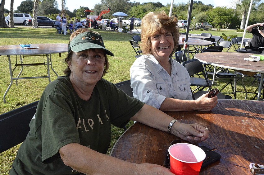 East County resident Connie Borwick, founder, and Janet Wyatt of Sarasota