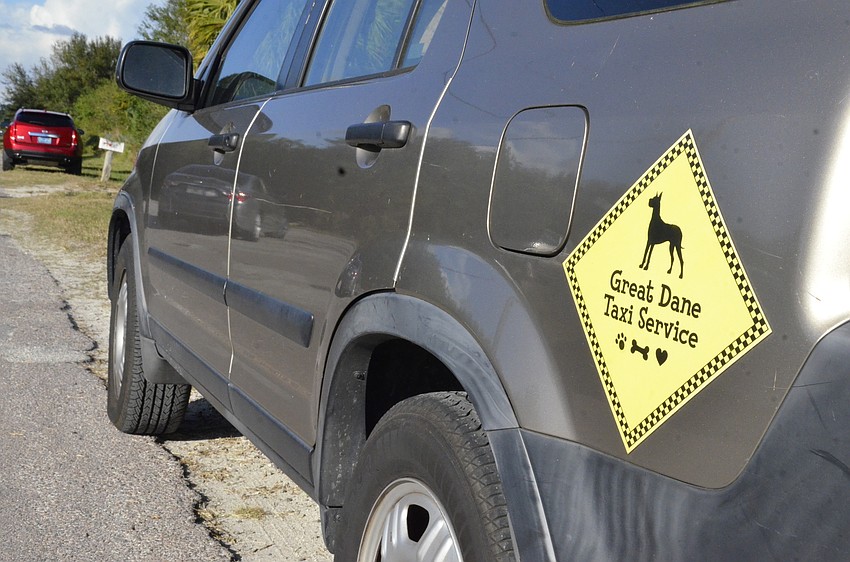 Great Dane fans gathered together for the annual fundraiser.