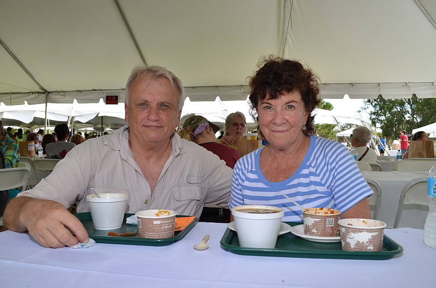 Barry Taylor and Laurie Robson