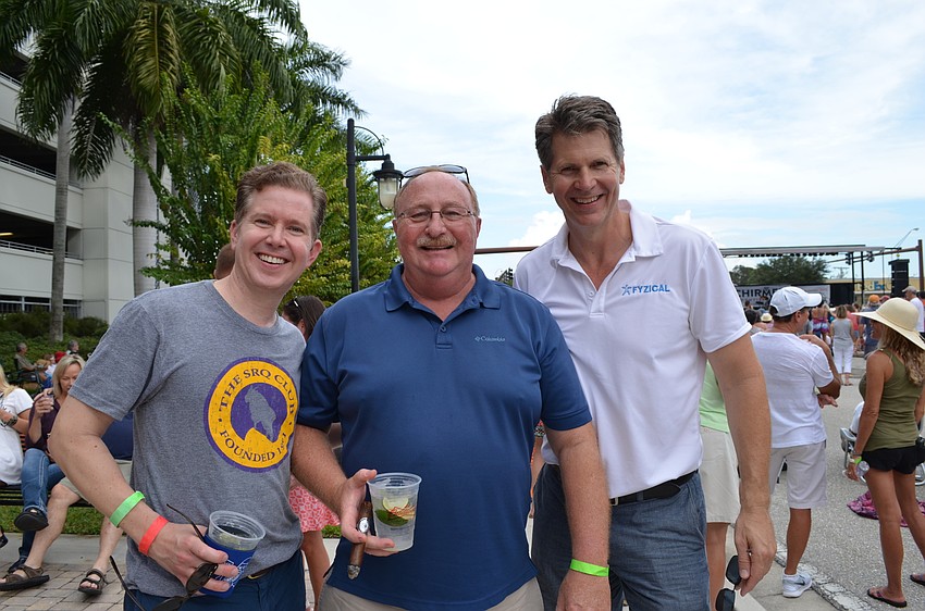 Mike Pawlus, Chris Rasmussen and Keefe Fugleberg