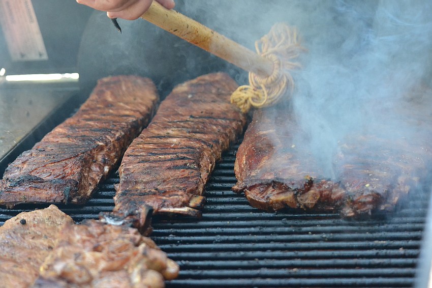 Ribs from Station 8 near Lake Sarasota.