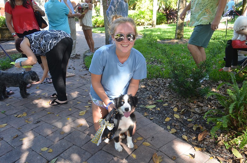 Mary Bernthal and Rocky, 3 months