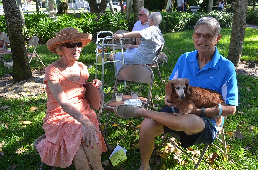 Barbara and Joseph Orear with Gunner, 17