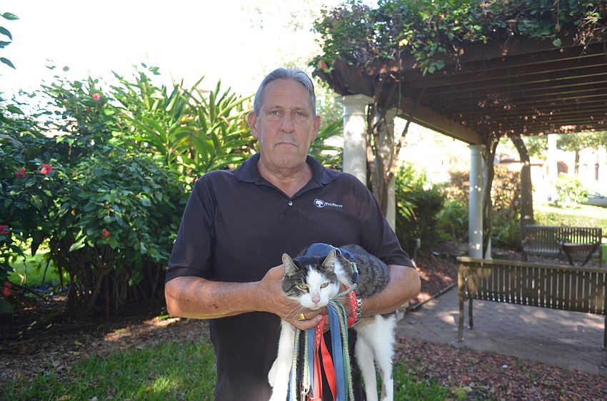 Dan Ehrbar with Acorn, 1