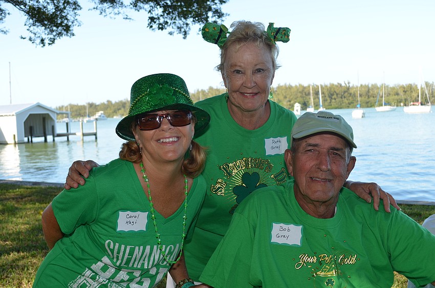 Carol Kagi with Ruth and Bob Gray