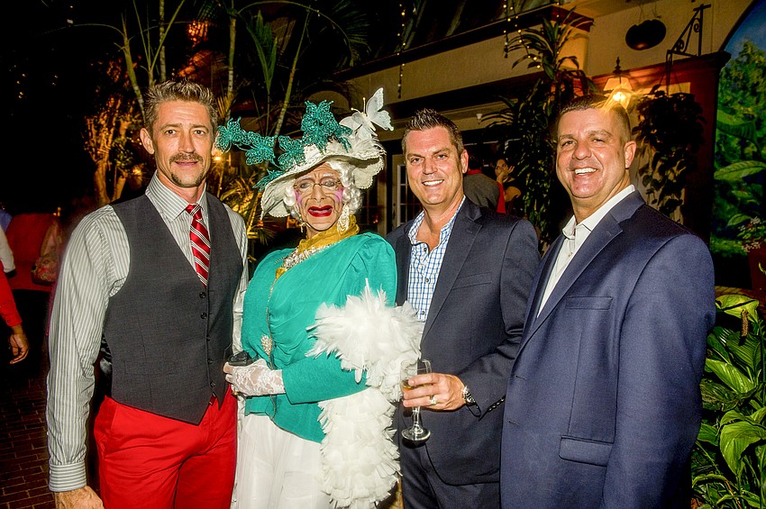 Jason Goss, Grandma Pearl, Brian and Kevin Goncalo